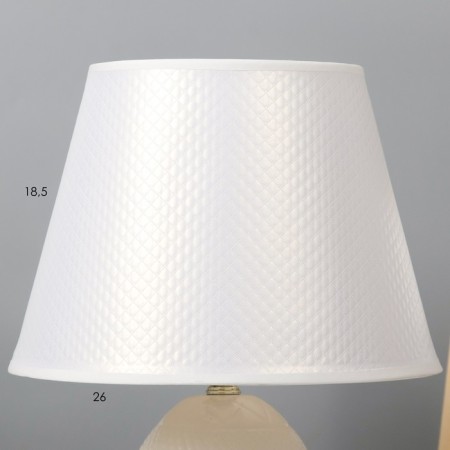 Brighton table lamp E27 40W white 24x24x35 cm Risalux-3