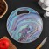 Board cutting plastic shade "Cosmos", round, d = 30 cm
