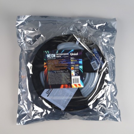 Flexible neon Uniel 8 × 16 mm, IP67, 15 m, SMD2835, 120 LED/m, 10 W/m, 24 V, glow cold white-4