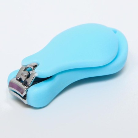 Children's manicure set, 2 items: scissors, nippers-actser, from 0 months, color blue-4