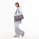 Sports bag with lightning, long belt, blue/pink color