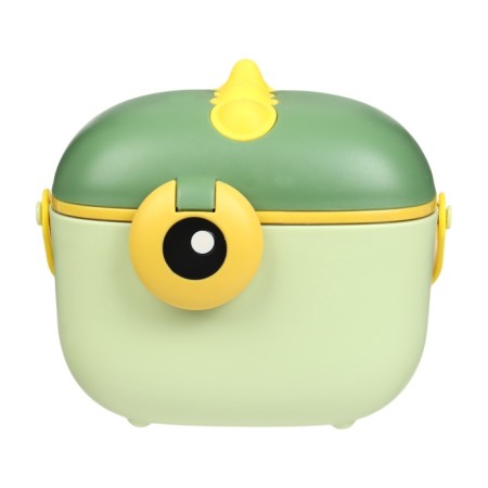 Container for baby food dino 5, 400 ml., Green color-1