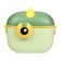 Container for baby food dino 5, 400 ml., Green color