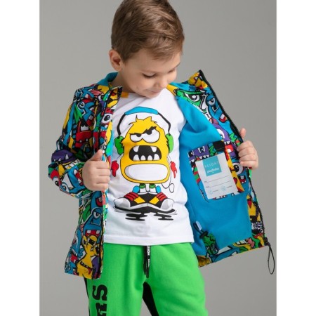 Vetrovka for the boy PlayTode, height 122 cm-13
