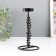 Summary Metal for 1 candle "Ventka with leaves" d = 4 cm 8x8x13.5 cm