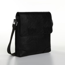 Male bag, black color