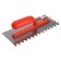 SHOMHNICHAR, steel, plastic handle, tooth 10 x 10 mm, 125 x 280 mm