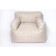 Handwalking chair "Comfort", size 80x90 cm, beige color, horn
