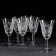 A set of crystal glasses for the wine "Mill and Leaves", 200 ml, 6 pcs