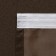 Set of curtains "Merlin", size 2x145x270 cm, brown color