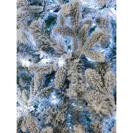 Artificial spruce Green Trees Baroque, premium, snowy, with lighting, 180 cm-4