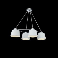 Barbara chandelier, 4x60W E27, chromium color