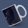 Ceramic mug "February 23" aircraft, 320 ml, blue color