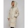 Coat insulated winter female, size 46, beige color