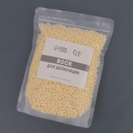 Wax for depilation, film, in granules, 500 gr, yellow color-8