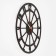 Wall clock, series: interior, "numbers", smooth move, D-40 cm, mod. 12001