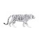 Figure Konik "White Tiger"