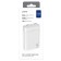 External battery PERO PB01, 5000 mAh, 2 USB, 2.1 A, indicator, white