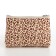 Simple cosmetic bag Leo, 20*3*12, lightning department, lining, beige