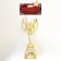 Nick award figure "Goddess", plastic, gold, 19.5 x 7.3 cm