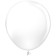 Latex ball 18 ", set 25 pcs., White color