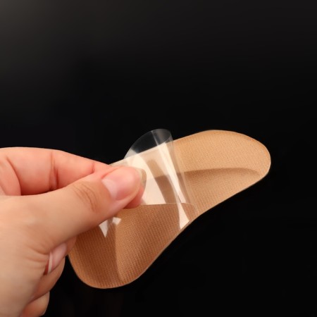 Suppinators for shoes, on an adhesive basis, 9.7 × 5.5 cm, steam, beige color-2