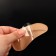 Suppinators for shoes, on an adhesive basis, 9.7 × 5.5 cm, steam, beige color