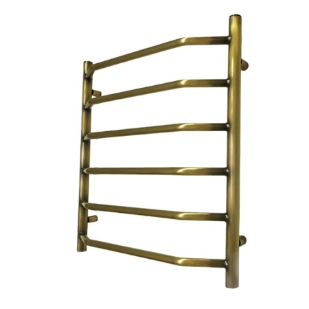 Water towel Domoterm "Laura", P6, 6 crossbars, 500 x 600 mm, bronze-1