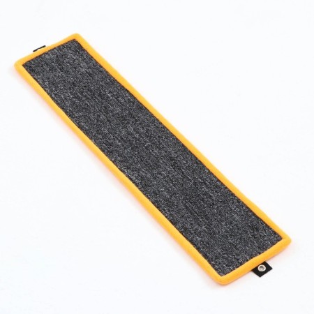 Clawing is average, with impregnation, 57 x 13 cm, carpet, mix of flowers-7