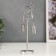 Pendulum Metal "Man-Exilibrist on the wheel" 20.5x18x4.8 cm