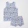 Kit (T -shirt, boxers) for a boy, white color/inscriptions, height 92 cm