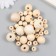 Set of wooden unpainted beads MIX-1 (10.15.18 mm) 30g