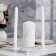A set of wedding suppositories in the box "Fillation in roses", 27x2.2 cm, white, parental couple