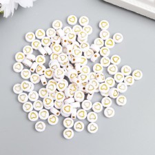 A set of beads for creativity plastic 