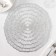 Set of serving napkins on the table "Budons", d = 38 cm, 4 pcs, color silver