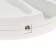 Luazon KZ-09 mirror, backlight, desktop, 30 × 16 × 16 cm, increase x 10, usb, white