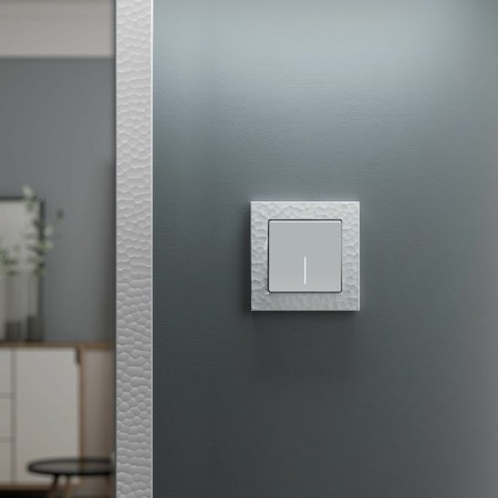 Switch W11110161, single -circuit, with backlight, white matte-2