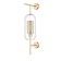 Bra Coro, 1x60W E27, brass color
