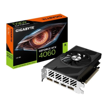 Gigabyte PCI-E 4.0 GV-N4060D6-8GD NVIDIA GEFORCE RTX 4060 8GB 128bit GDDR6 2460/103395-5