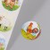 Stick Paper "Animals in the village" d = 2.5 cm 252 pcs in the roll