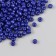 Glass beads 6/0 "sapphire" bright 450 g