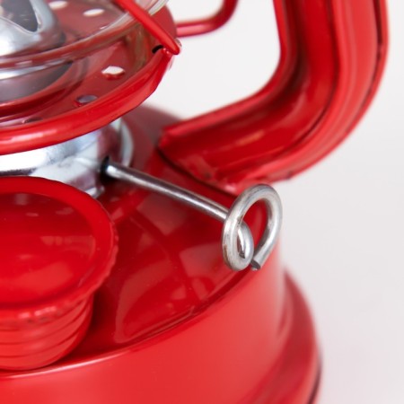 Kerosene lamp decorative red 9.5x12.5x19 cm risalux-8
