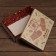 The box is folding, the lid is the "winter joys" 24 x 17 x 8 cm