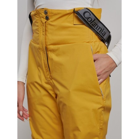 Semicunners of women's winter, size 50, mustard color-16