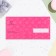 The envelope for money "Happiness!" Pink, 17 x 9 cm