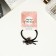 Hair gum "Gerda" beads of beads, 6 cm, black