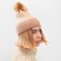 Women's hat minku, sandy color, rr 58-60