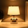 Traffic lamp with a lampshade Risalux "Drops", 1 × 40 W, E27, White/gold, 17 × 17 × 24 cm