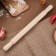 Big rolling rod with an engraving "Bodvit body and spirit", 49cm, d = 36 mm