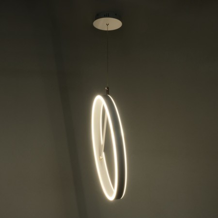 Salerno lamp "LED 60W 3000-6000K with a white-gold 50x50x100 cm-6